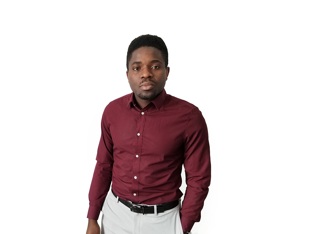 Canadian Blood Services employee Karl Kuate
