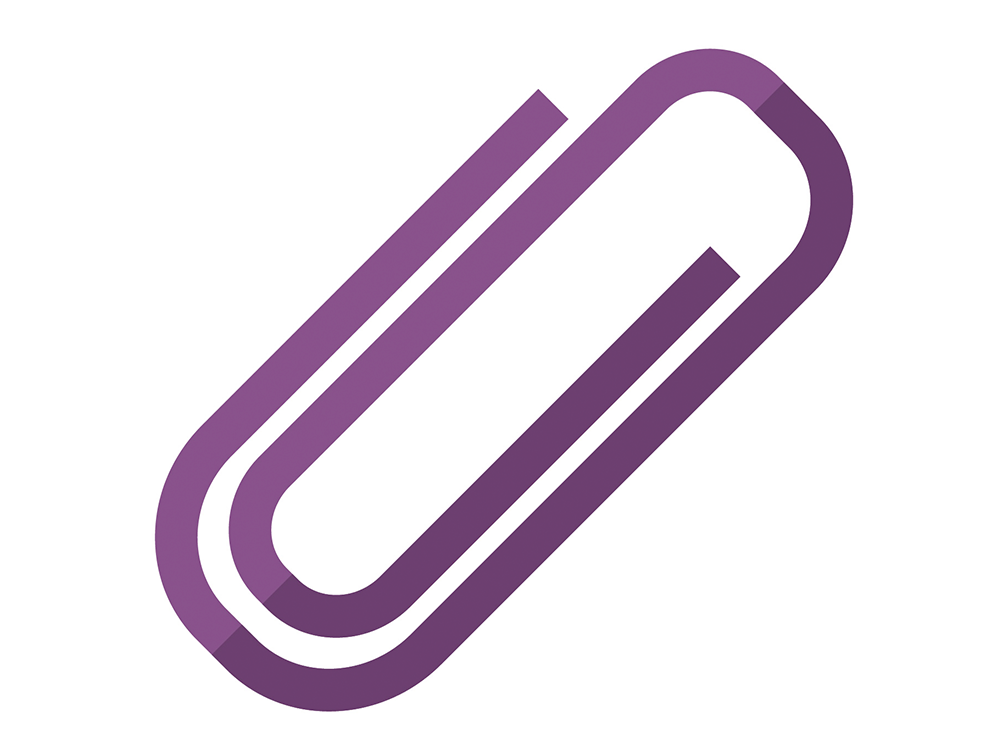 paperclip icon