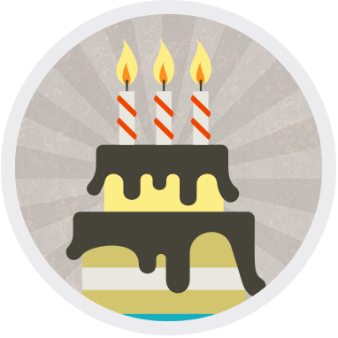 Petit gâteau d'anniversaire