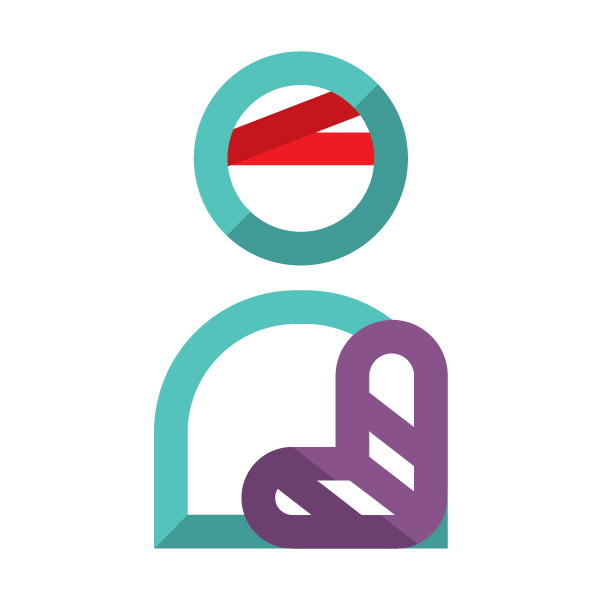 bandage wrap icon - symbol