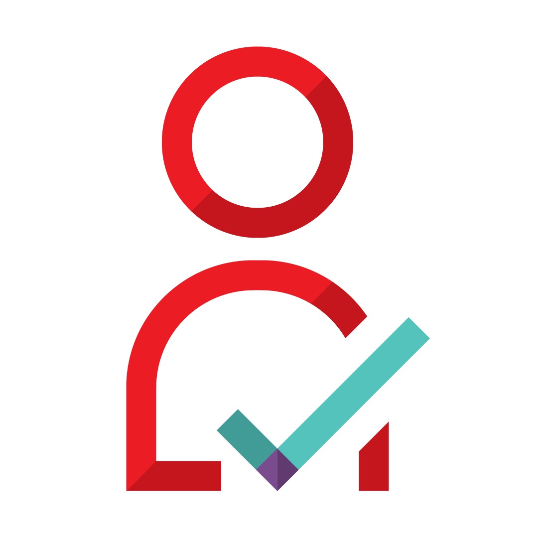 checkmark person icon - symbol