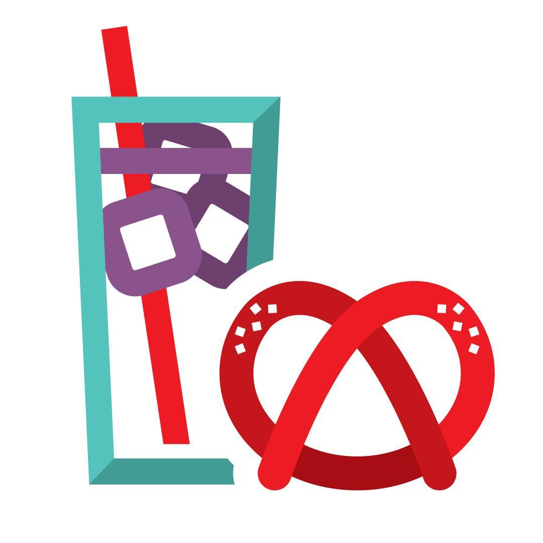 post donation snack icon - symbol
