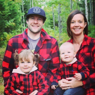 Mavrik Hampe, seen here at bottom right with his parents and older sister, has a rare immune disorder. He relies on a medication made from plasma, which is a component of blood.