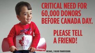 Critical-need-for-blood-donors-poster-with-Michael